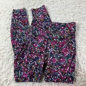 Lululemon Base Pace High-Rise Running Tight 25" Floral Electric Multi